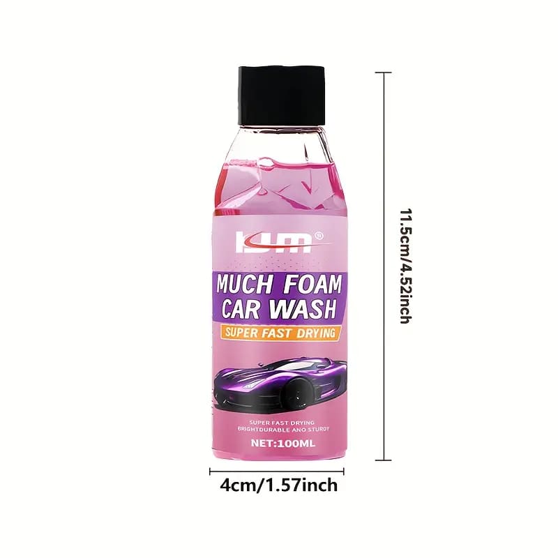 Shampoing auto moussant pH neutre rose 100 ml