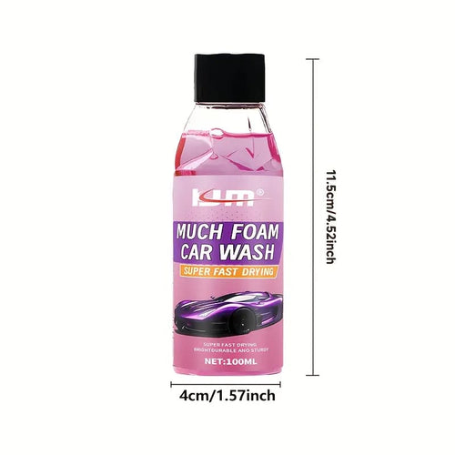 Shampoing auto moussant pH neutre rose 100 ml