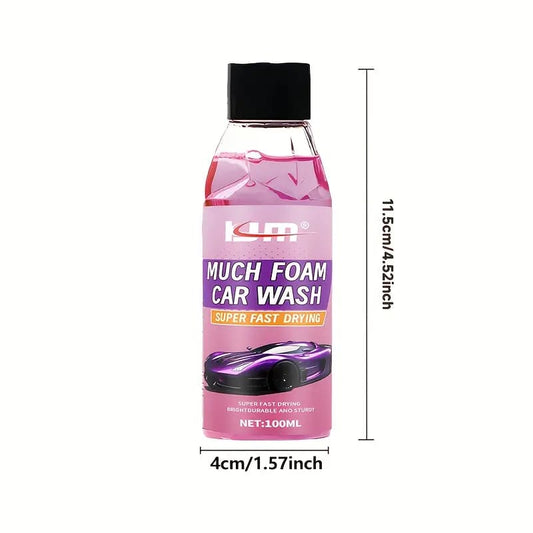 Shampoing auto moussant pH neutre rose 100 ml