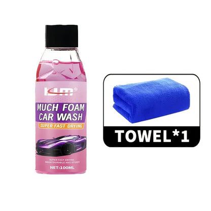Shampoing auto moussant pH neutre rose 100 ml