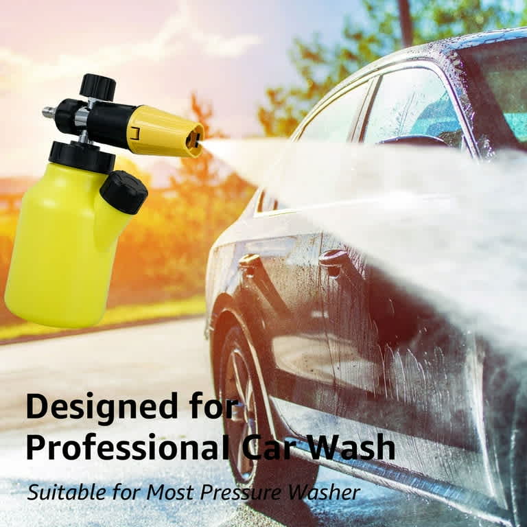 Canon a mousse reglable 1 L pour lavage voiture