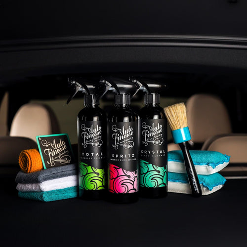 Kit complet de nettoyage interieur voiture