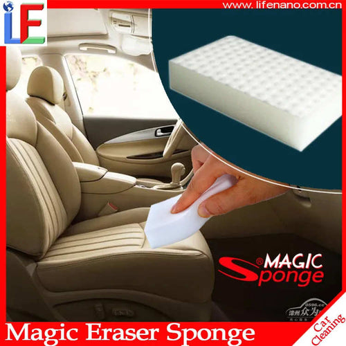 Eponge magique melamine pour interieur auto
