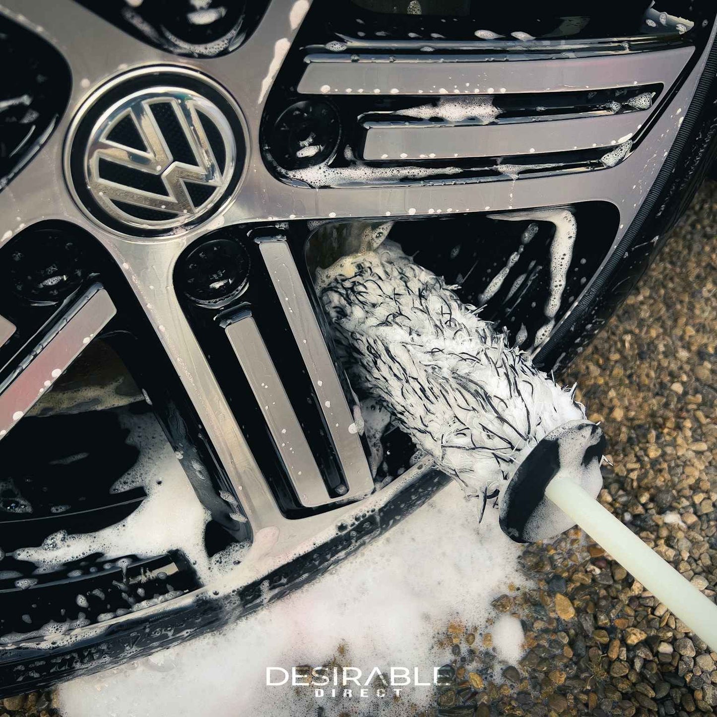 Kit de brosses detailing auto pour recoins et aerateurs