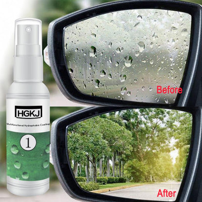 Protection hydrophobe pour vitres de voiture